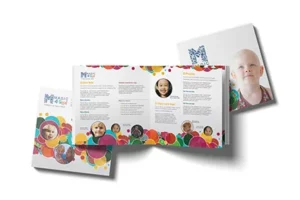 Example of a brochure design done for a client in the Non-Profit Market - Non-Profit B2B Marketing Page